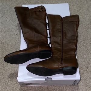Aldo Becki-W at knee brown boots